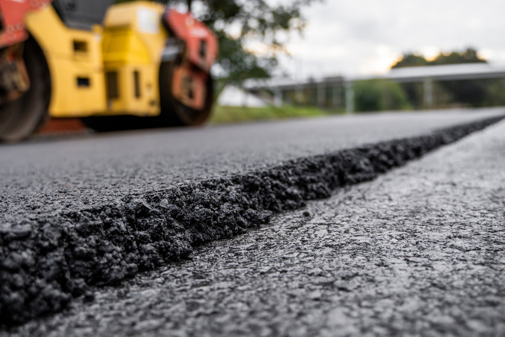 Asphalt,Road,Roller,With,Heavy,Vibration,Roller,Compactor,Press,New