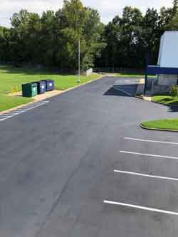 Commercial Parking Lot Paving